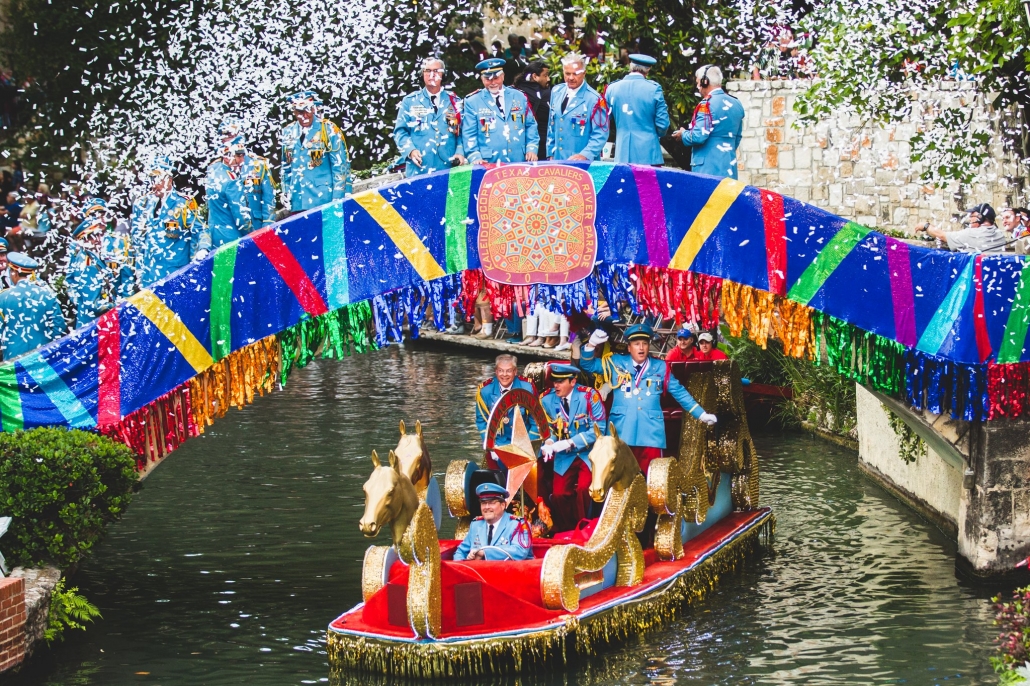 San Antonio River Parade 2024 Livvy Phedra